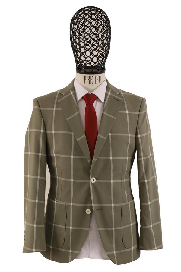 Slim Fit Erkek Tek Ceket