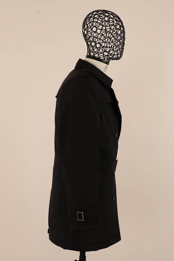 Erkek Slim Fit Trençkot