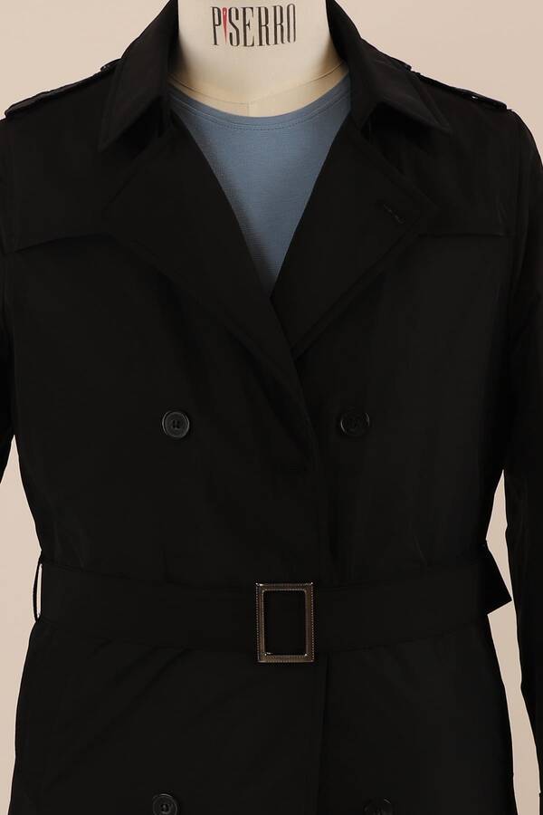 Erkek Slim Fit Trençkot