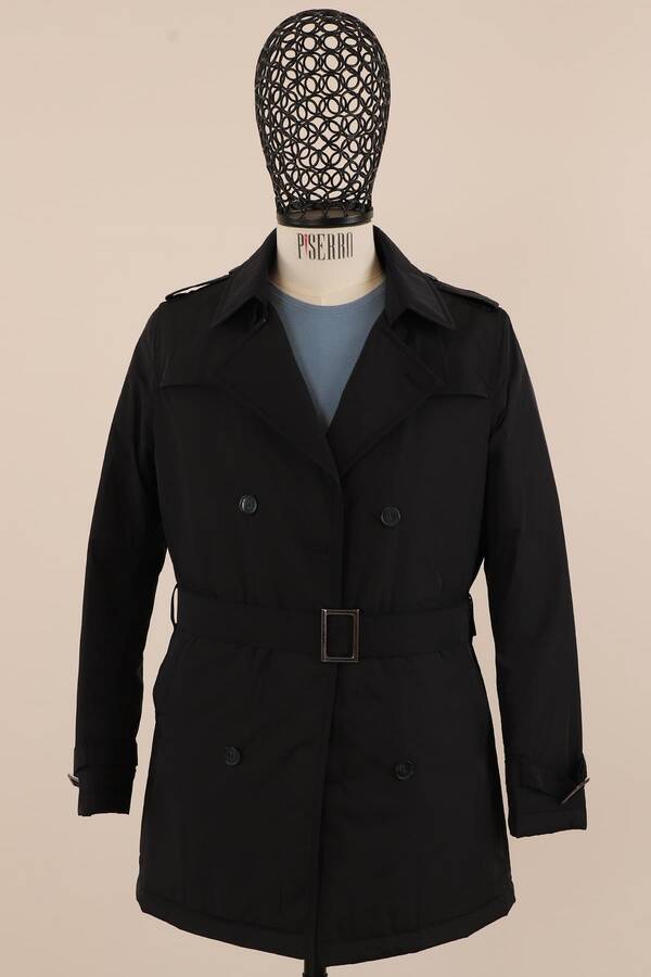 Erkek Slim Fit Trençkot