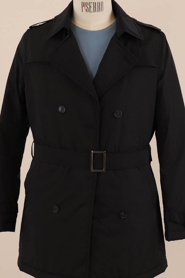 Erkek Slim Fit Trençkot