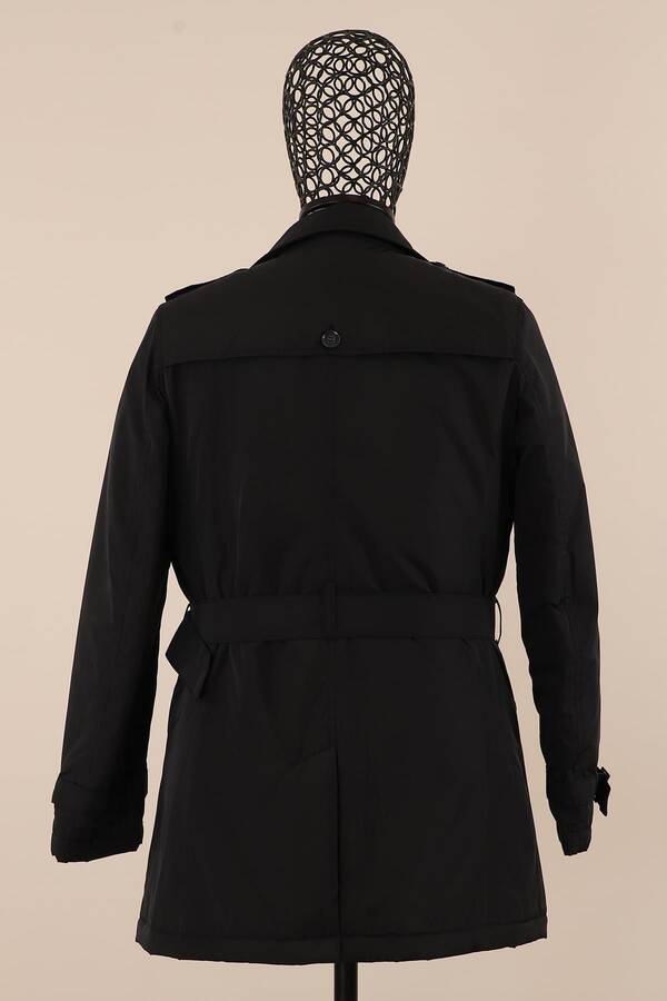 Erkek Slim Fit Trençkot