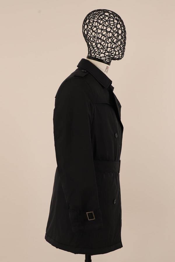 Erkek Slim Fit Trençkot