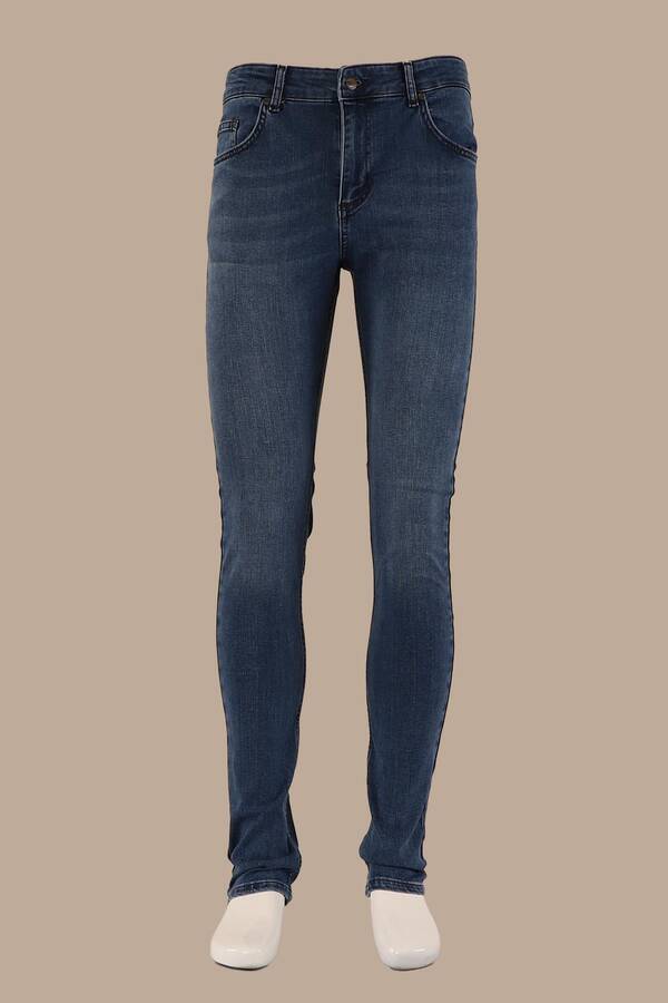 Slim Fit Kot Pantolon - 1
