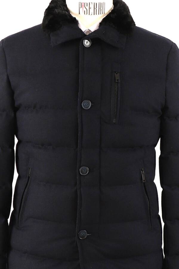 Erkek Slim Fit Spor Mont