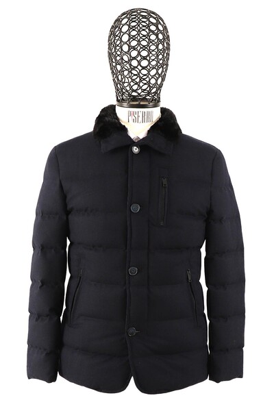 Erkek Slim Fit Spor Mont - Thumbnail