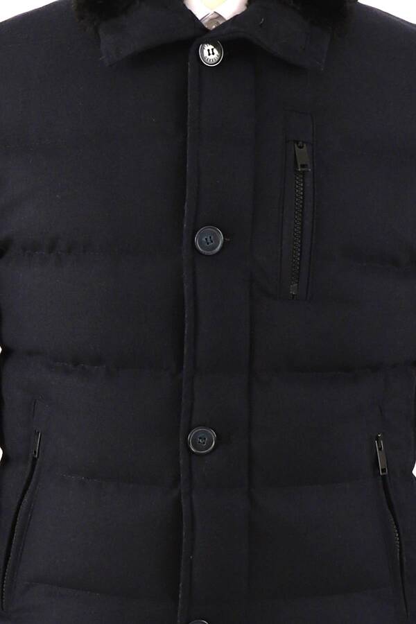 Erkek Slim Fit Spor Mont