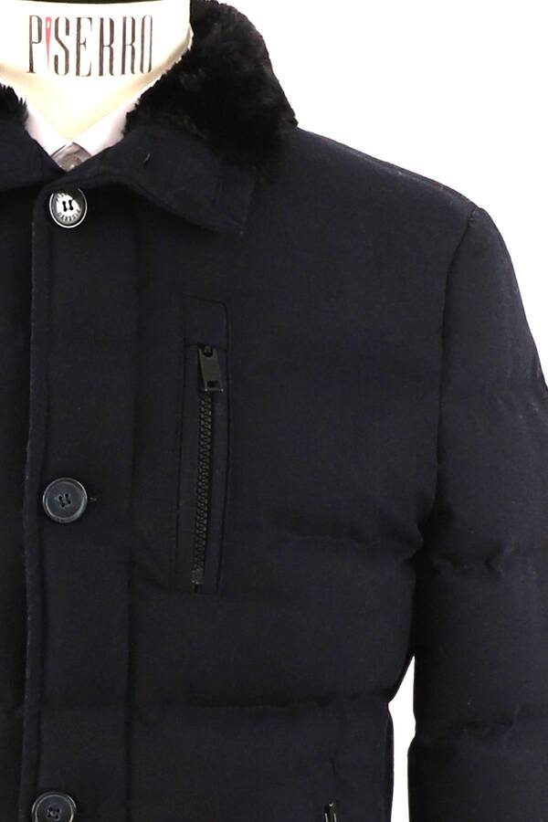 Erkek Slim Fit Spor Mont