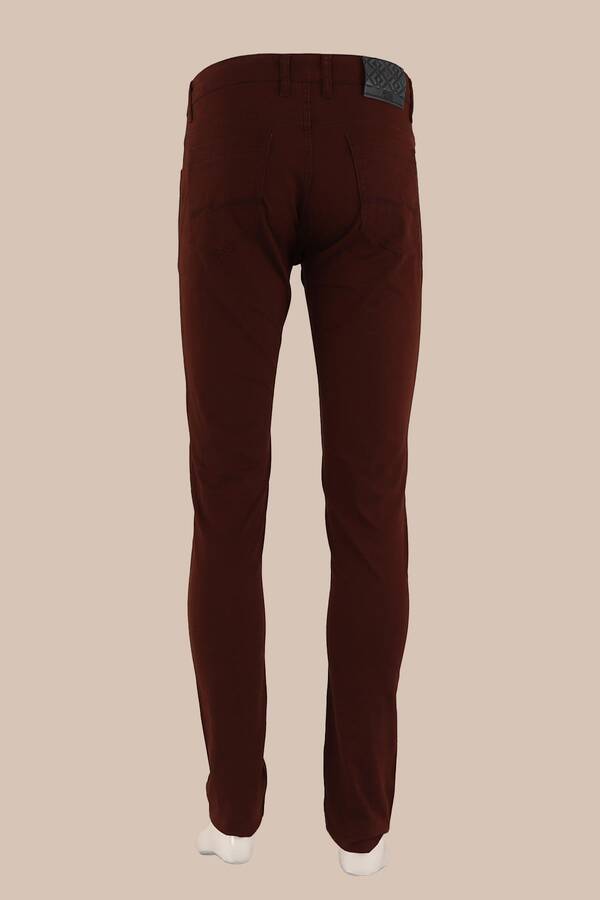 Slim Fit Yıkamalı Pantolon