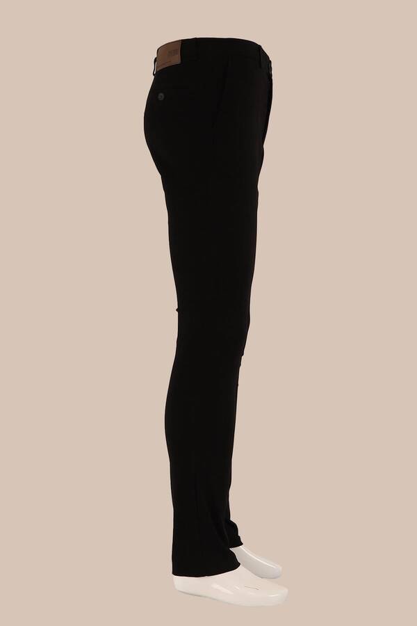 Slim Fit Yıkamalı Pantolon - 3
