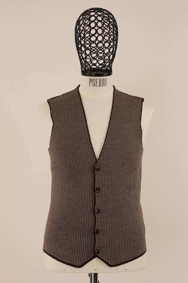 Slim Fit Yünlü Desenli Spor Triko