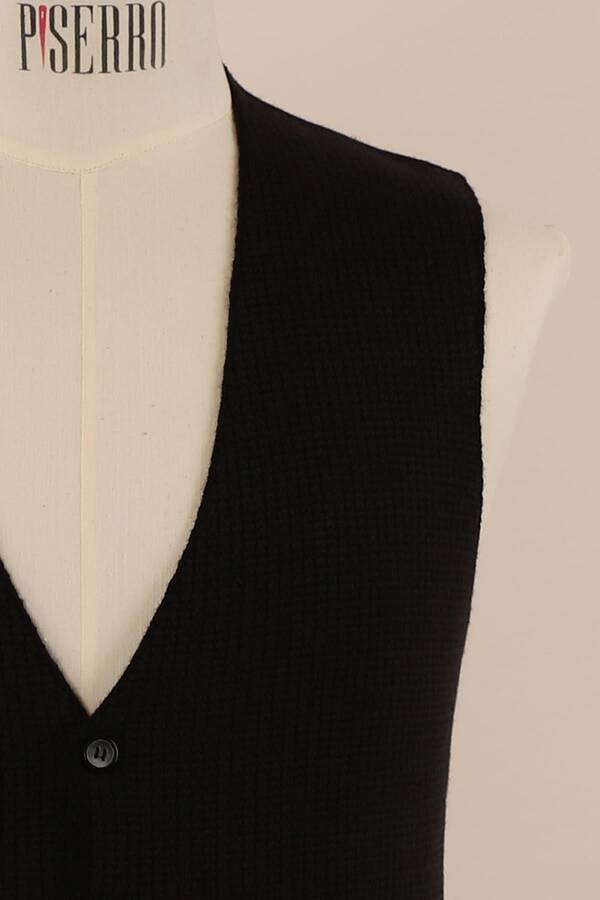 Slim Fit Yünlü Desenli Spor Triko