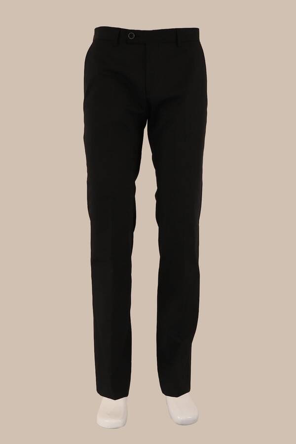 Regular Fit Yünlü Kumaş Pantolon