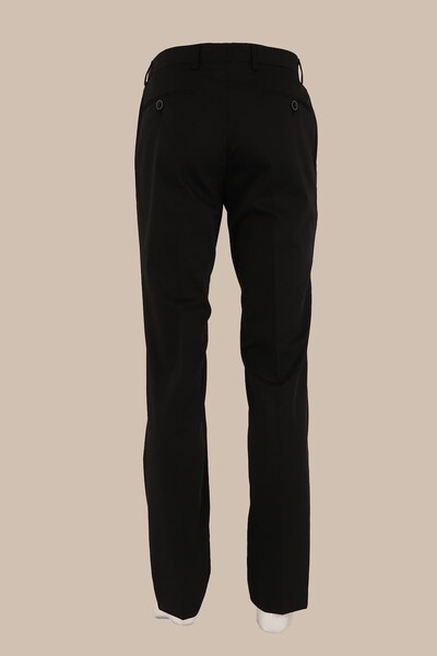 Regular Fit Yünlü Kumaş Pantolon - Thumbnail