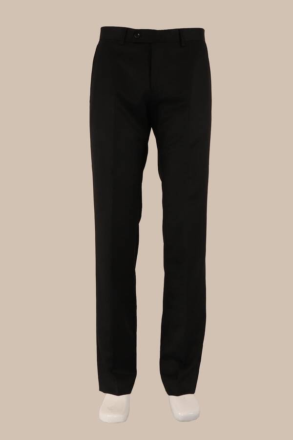 Regular Fit Yünlü Kumaş Pantolon