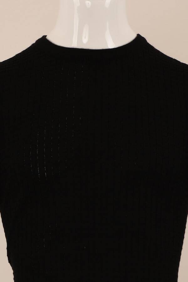 Slim Fit Yünlü Örgü Triko