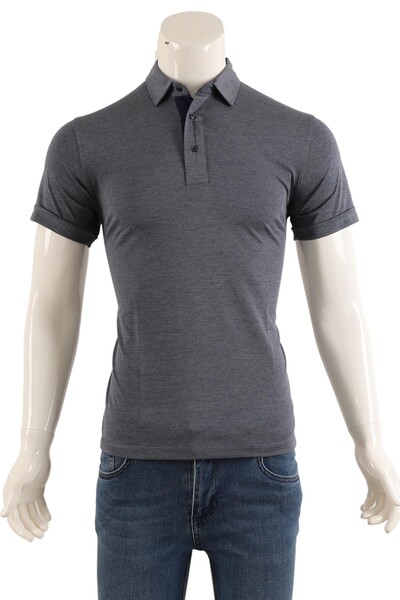 T-Shirt Slim Fit Erkek - Thumbnail