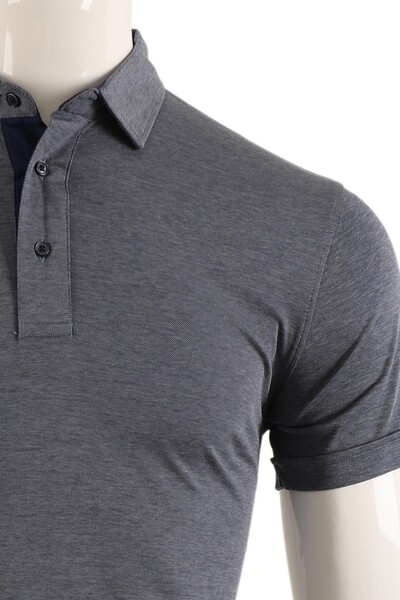 T-Shirt Slim Fit Erkek - Thumbnail