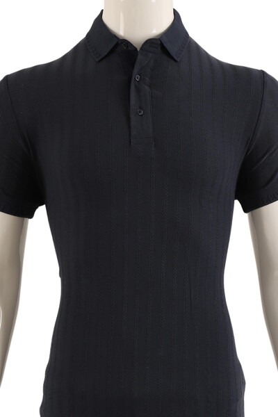 T-Shirt Slim Fit Erkek - Thumbnail