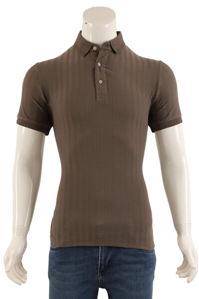 T-Shirt Slim Fit Erkek - Thumbnail