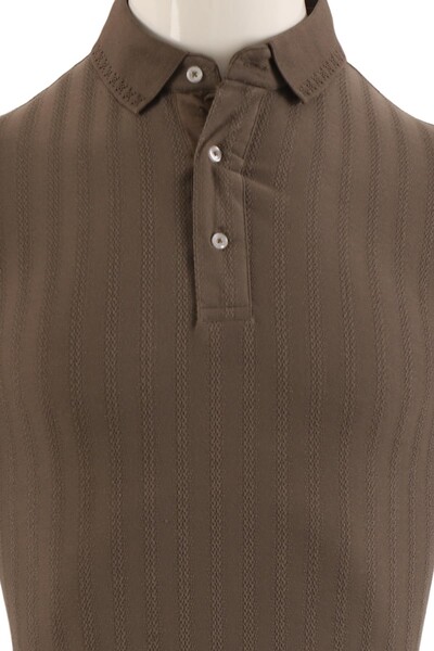 T-Shirt Slim Fit Erkek - Thumbnail