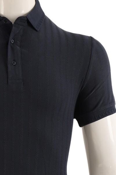 T-Shirt Slim Fit Erkek - Thumbnail