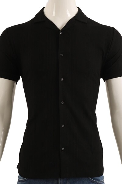 T-Shirt Slim Fit Erkek - Thumbnail