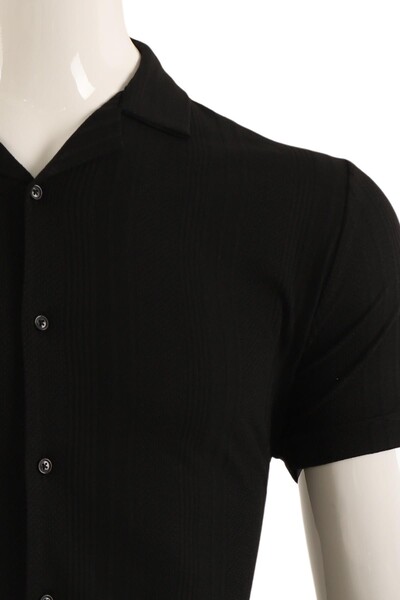 T-Shirt Slim Fit Erkek - Thumbnail