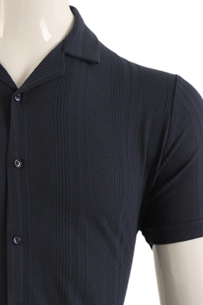 T-Shirt Slim Fit Erkek - Thumbnail