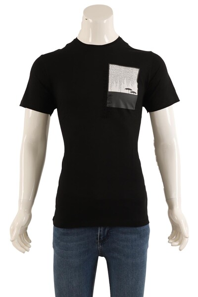 T-Shirt Slim Fit Erkek - Thumbnail