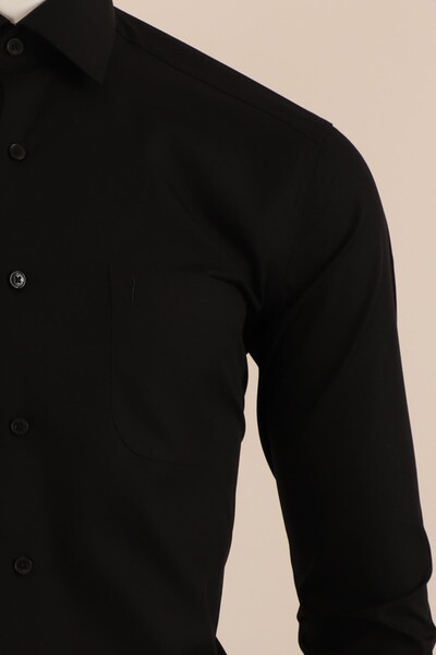 Uzul Kol Regular Fit Gömlek - Thumbnail