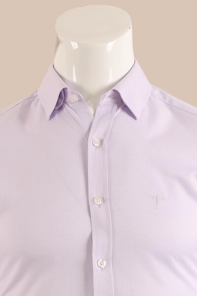 Uzun Kol Slim Fit Gömlek - Thumbnail