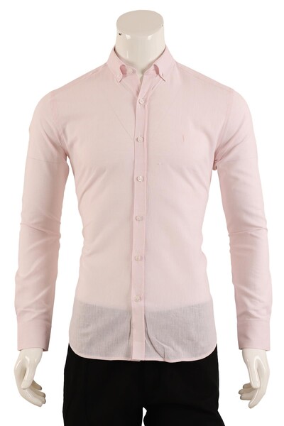 Uzun Kol Slim Fit Gömlek - 2