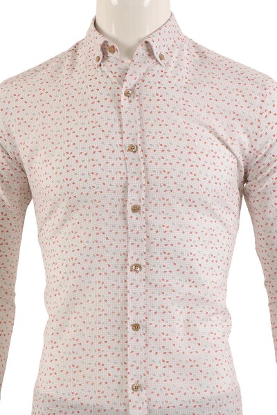 Uzun Kol Slim Fit Gömlek - 3