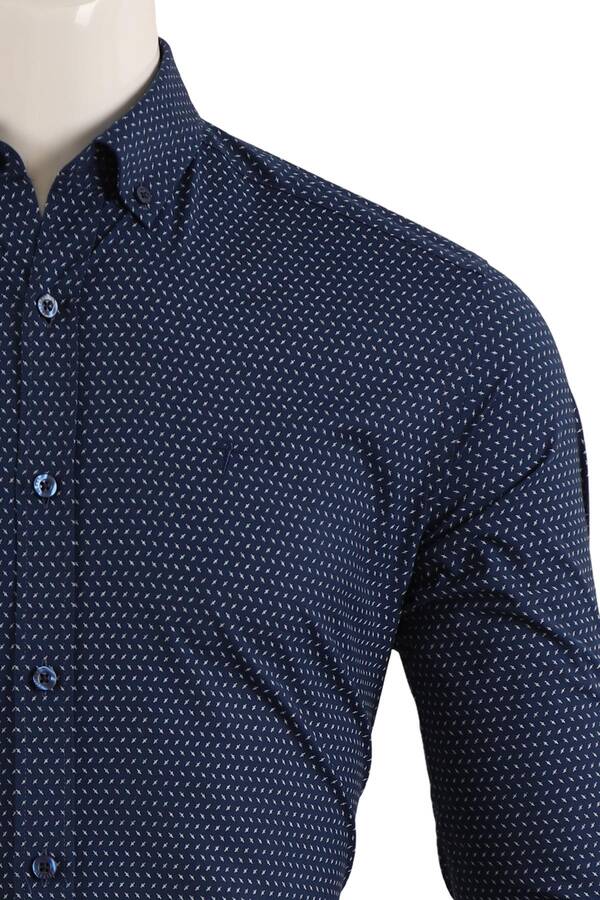 Uzun Kol Slim Fit Gömlek