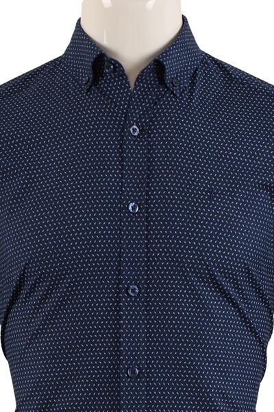 Uzun Kol Slim Fit Gömlek - Thumbnail