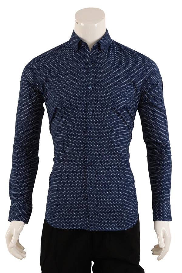 Uzun Kol Slim Fit Gömlek - 2