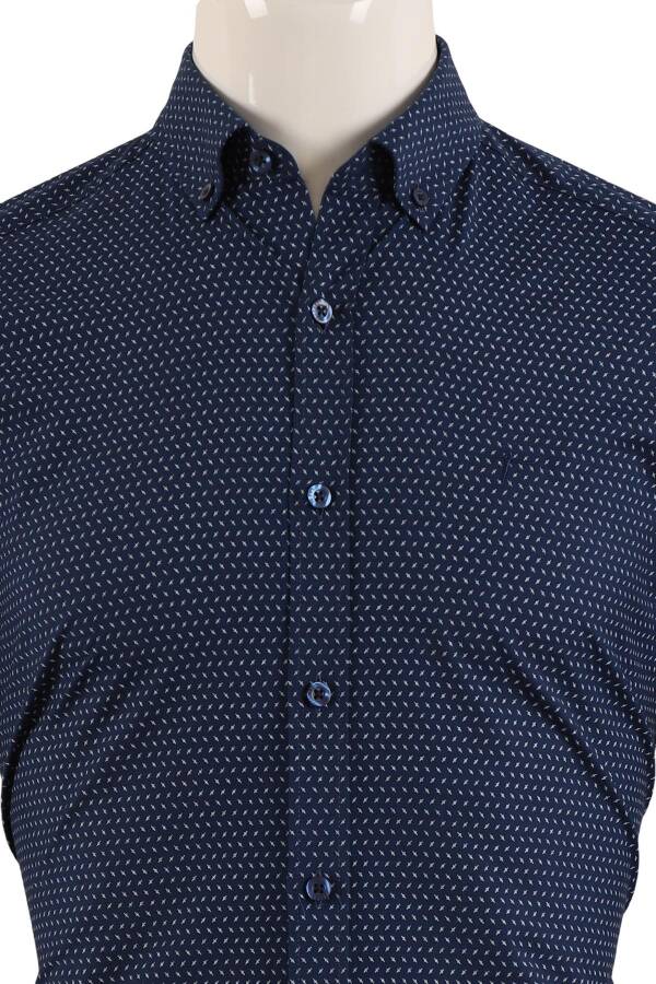 Uzun Kol Slim Fit Gömlek - 4
