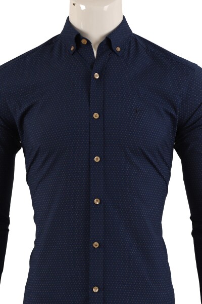 Uzun Kol Slim Fit Gömlek - 7