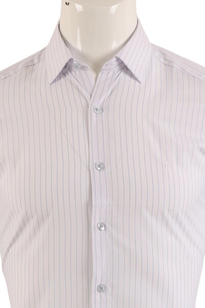 Uzun Kol Slim Fit Gömlek - Thumbnail