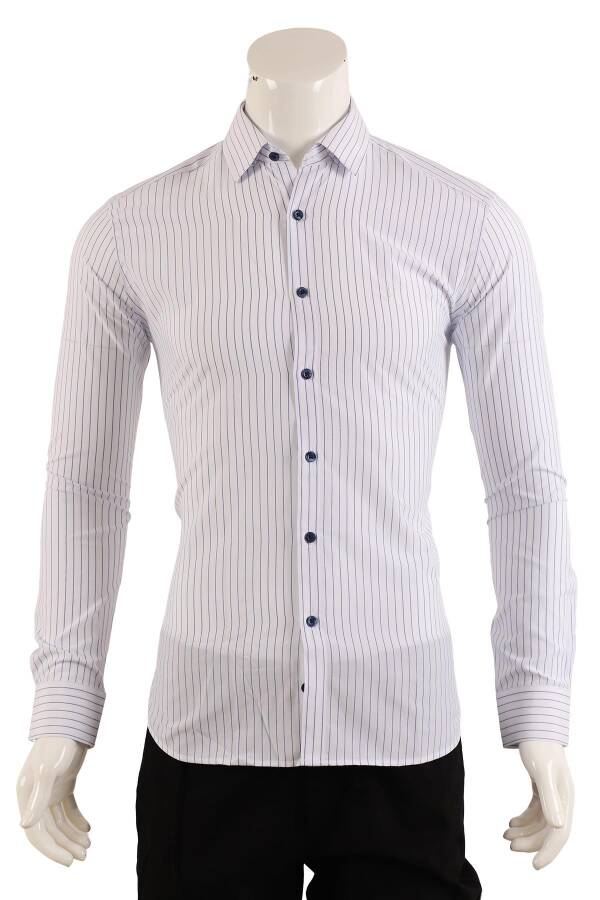 Uzun Kol Slim Fit Gömlek - 2
