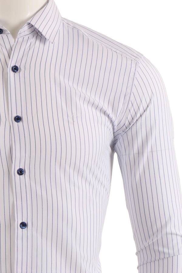 Uzun Kol Slim Fit Gömlek - 5