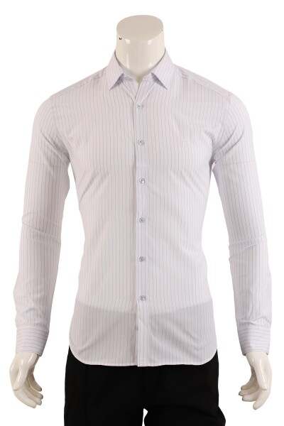 Uzun Kol Slim Fit Gömlek - 6