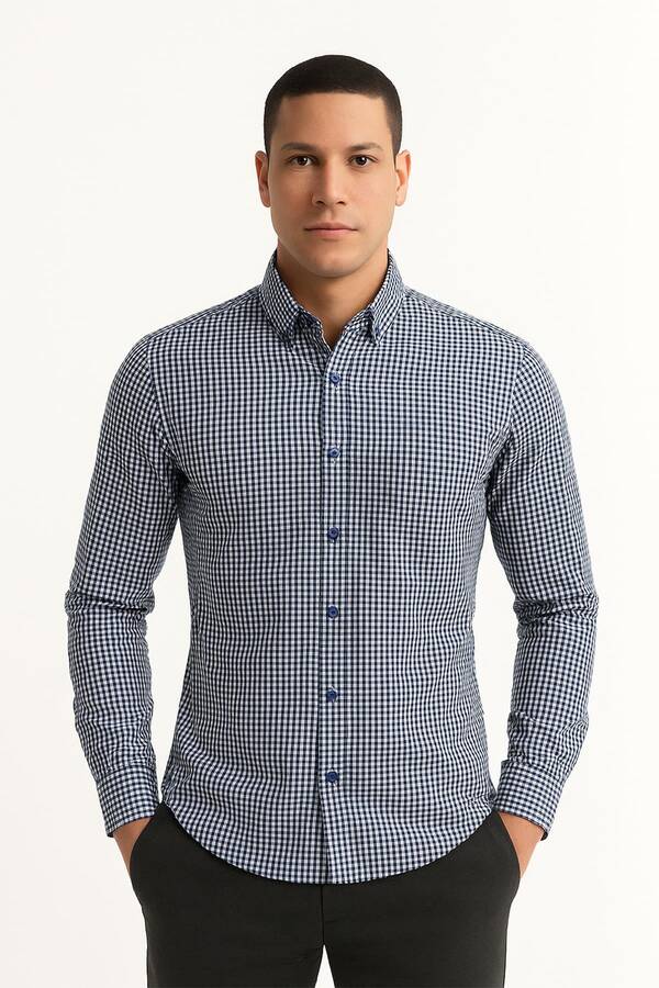 Uzun Kol Slim Fit Gömlek