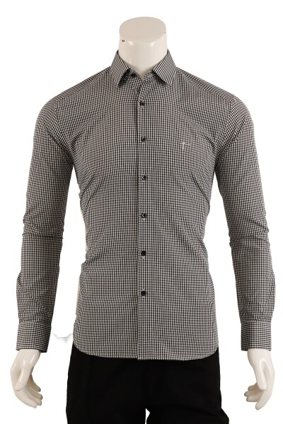 Uzun Kol Slim Fit Gömlek - 2