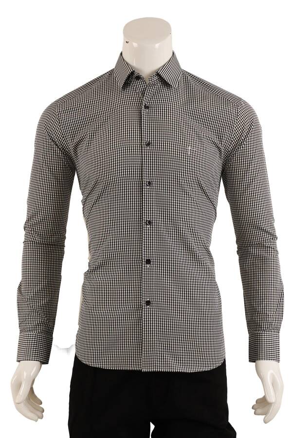 Uzun Kol Slim Fit Gömlek - 2