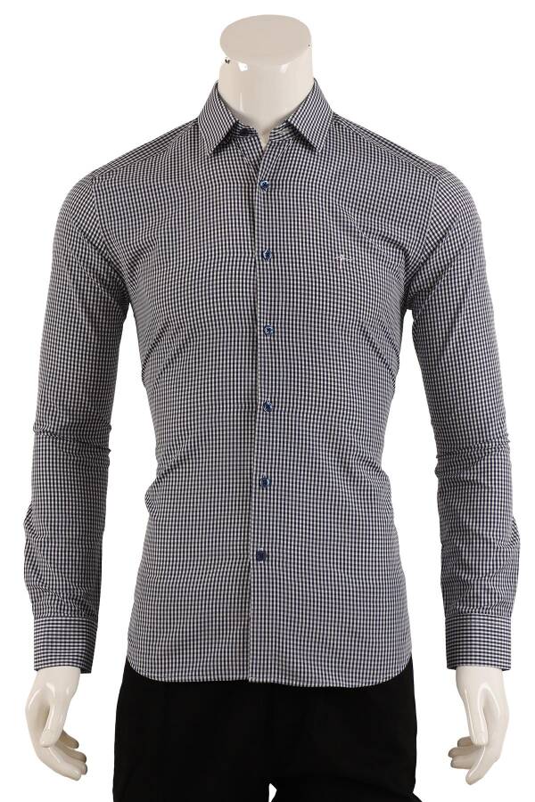 Uzun Kol Slim Fit Gömlek - 6