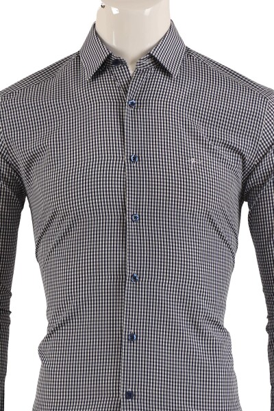 Uzun Kol Slim Fit Gömlek - 7