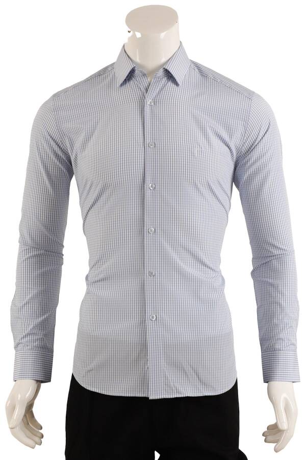 Uzun Kol Slim Fit Gömlek - 14