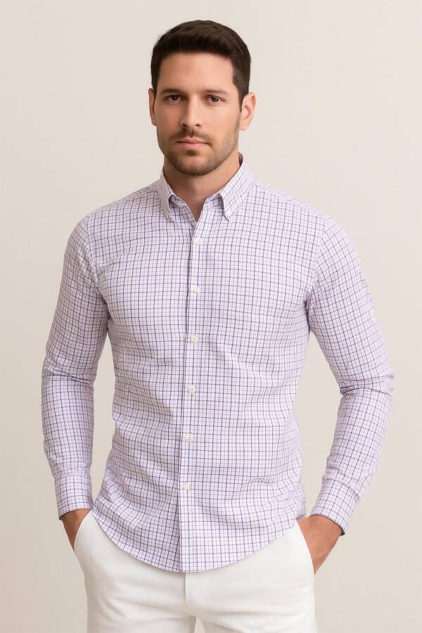 Uzun Kol Slim Fit Gömlek